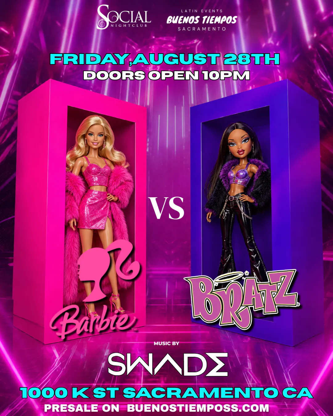 SOCIAL PRESENTS: BUENOS TIEMPOS [BARBIE V.S. BRATZ]