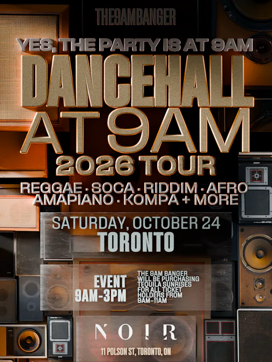 DANCEHALL at 9AM