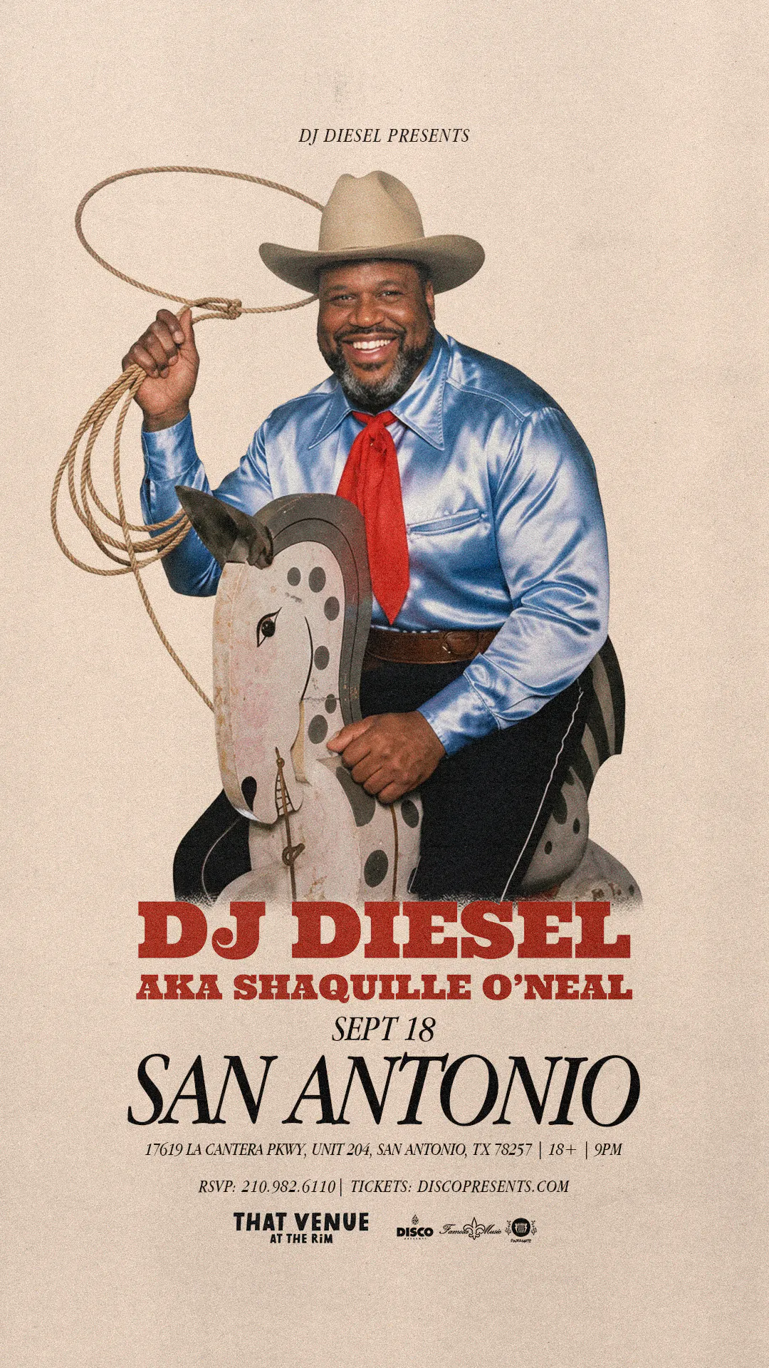 DJ DIESEL aka Shaquille O'Neal @ That Venue at The RIM