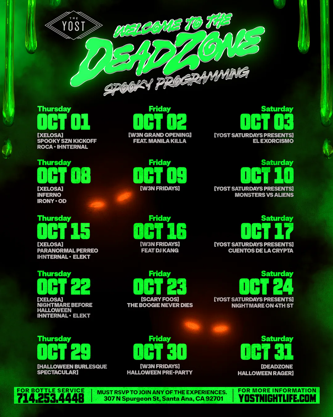 DEADZONE: HALLOWEEN RAGER