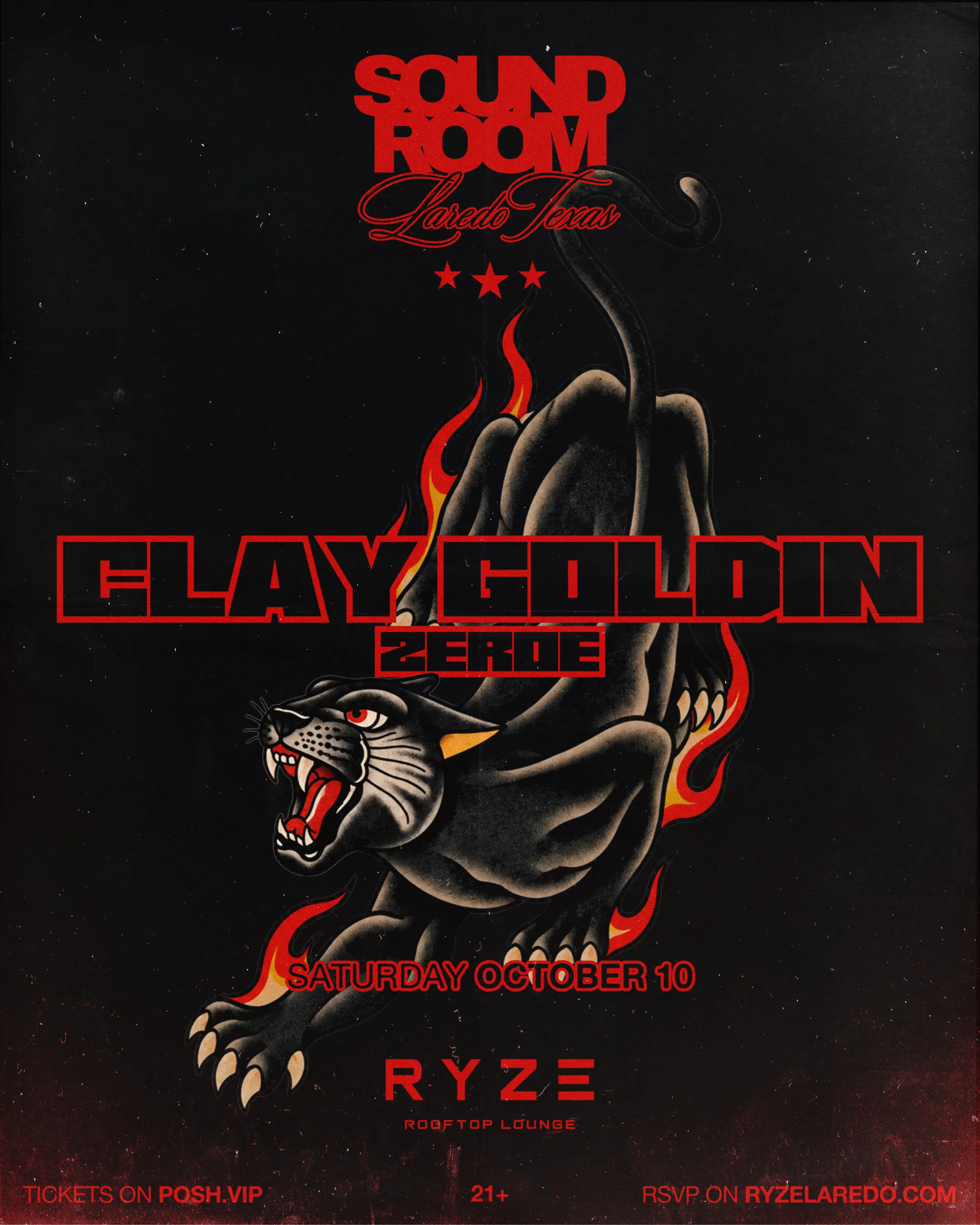 SOUND ROOM FEAT. DJ CLAY GOLDIN