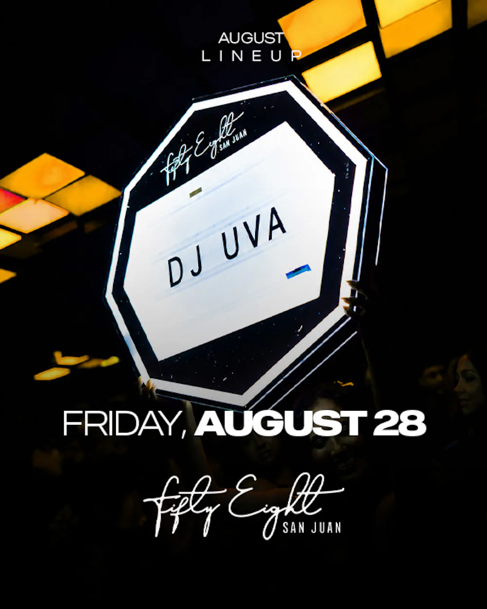 FRIDAY 08/28 | SOUNDS BY DJ UVA