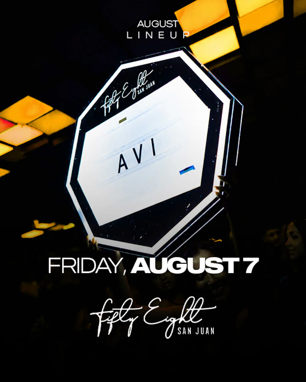 FRIDAY 08/07 | SOUNDS BY AVI