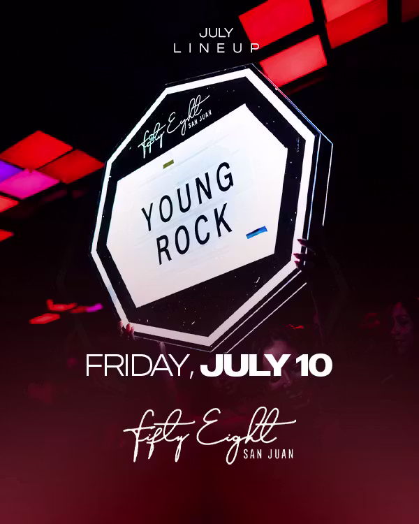 FRIDAY 07/10 | SOUNDS BY YOUNG ROCK