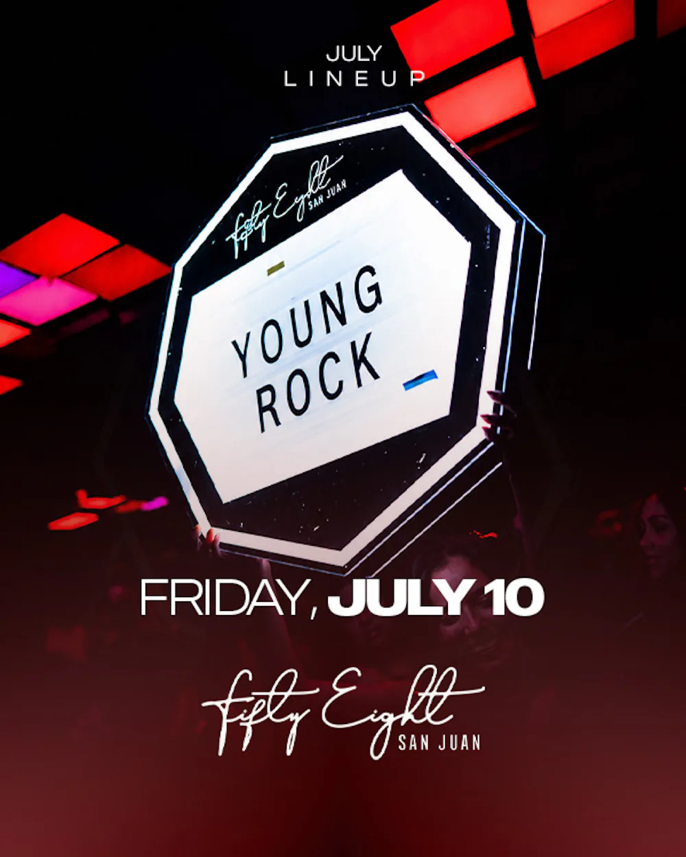 FRIDAY 07/10 | SOUNDS BY YOUNG ROCK