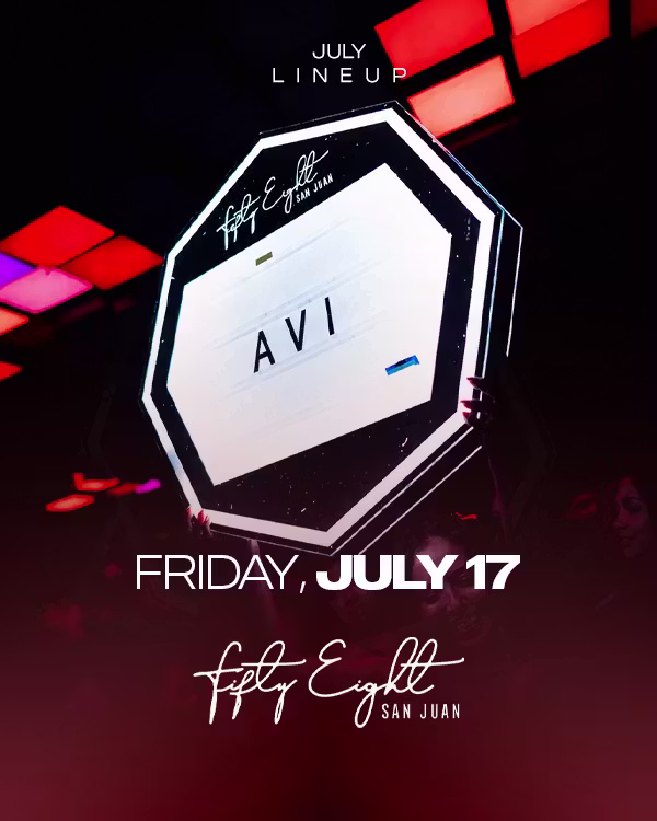FRIDAY 07/17 | SOUNDS BY AVI