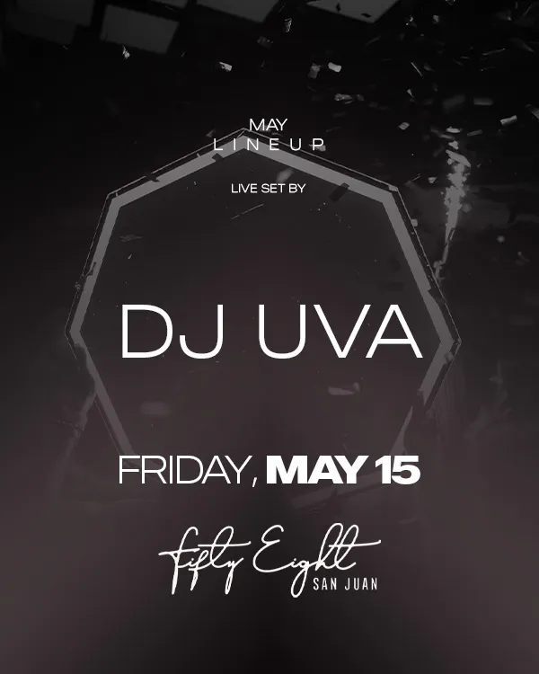 FRIDAY 05/15 | SOUNDS BY DJ UVA
