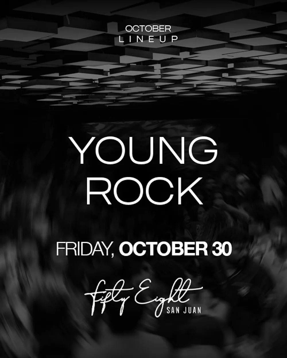 FRIDAY 10/30 | SOUNDS BY YOUNG ROCK