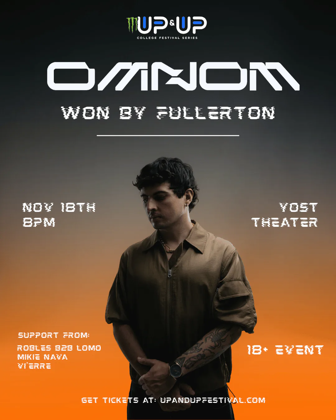 Monster Energy Up & Up Festival presents OMNOM