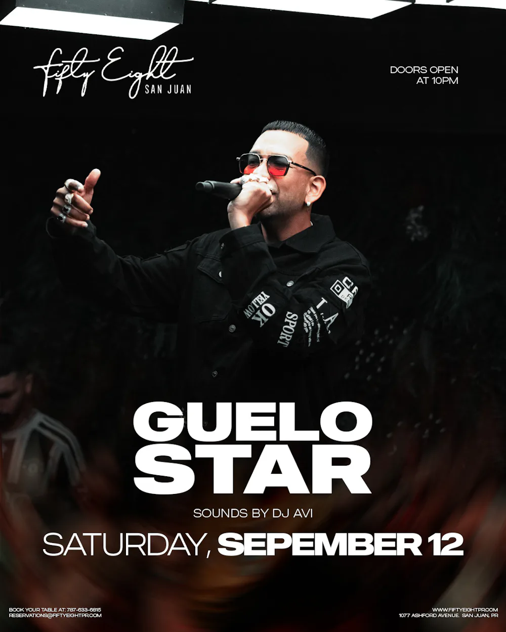SATURDAY 09/12 | GUELO STAR | SOUNDS BY DJ HEC