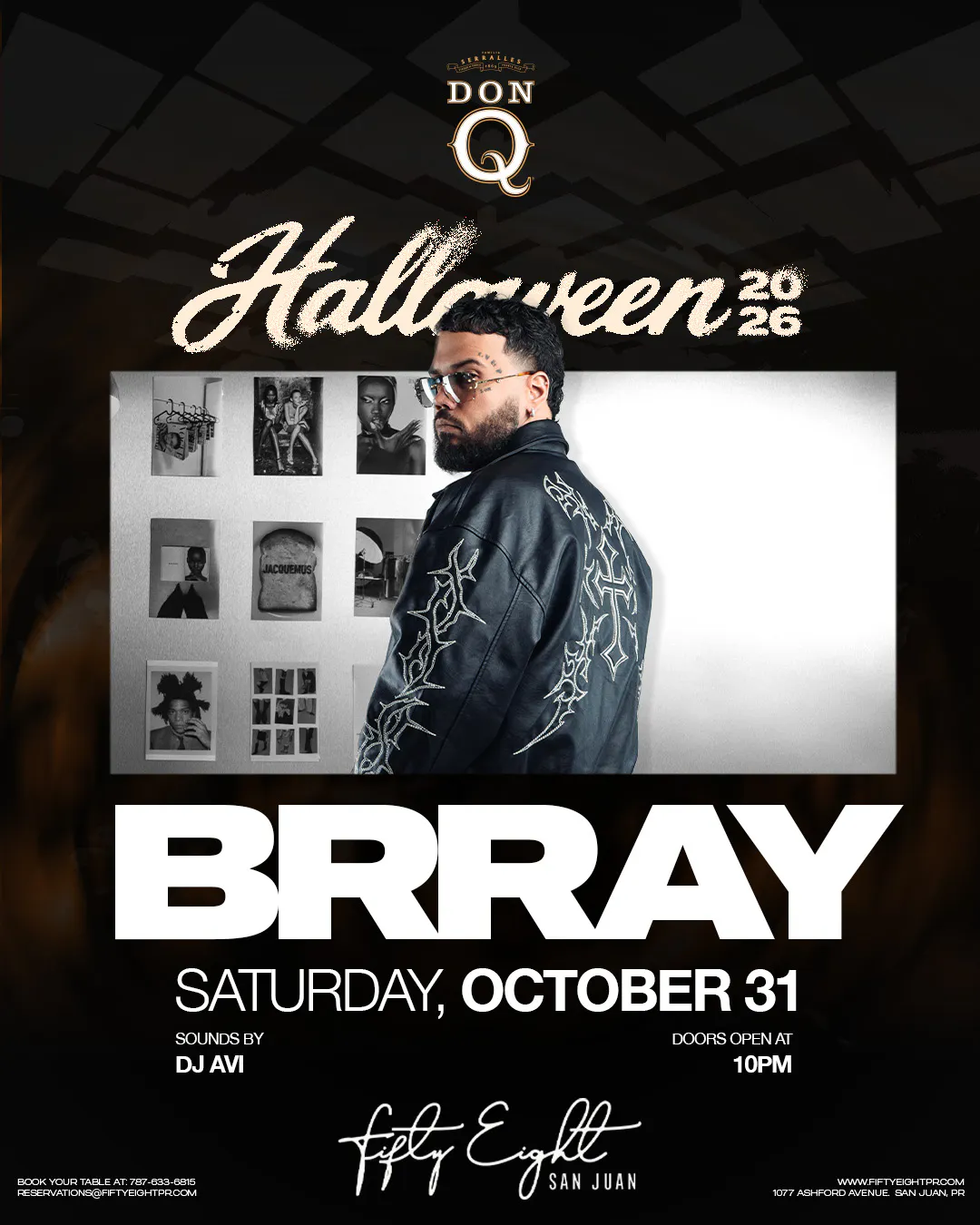SATURDAY 10/31 | HALLOWEEN BRRAY| SOUNDS BY DJ AVI