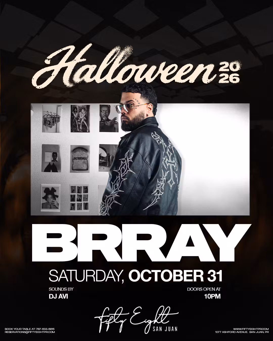 SATURDAY 10/31 | HALLOWEEN BRRAY| SOUNDS BY DJ AVI
