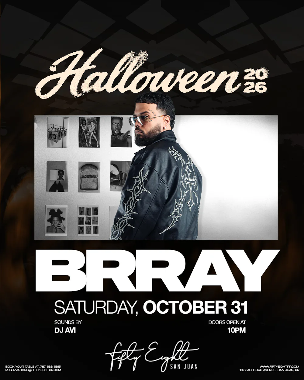 SATURDAY 10/31 | HALLOWEEN BRRAY| SOUNDS BY DJ AVI