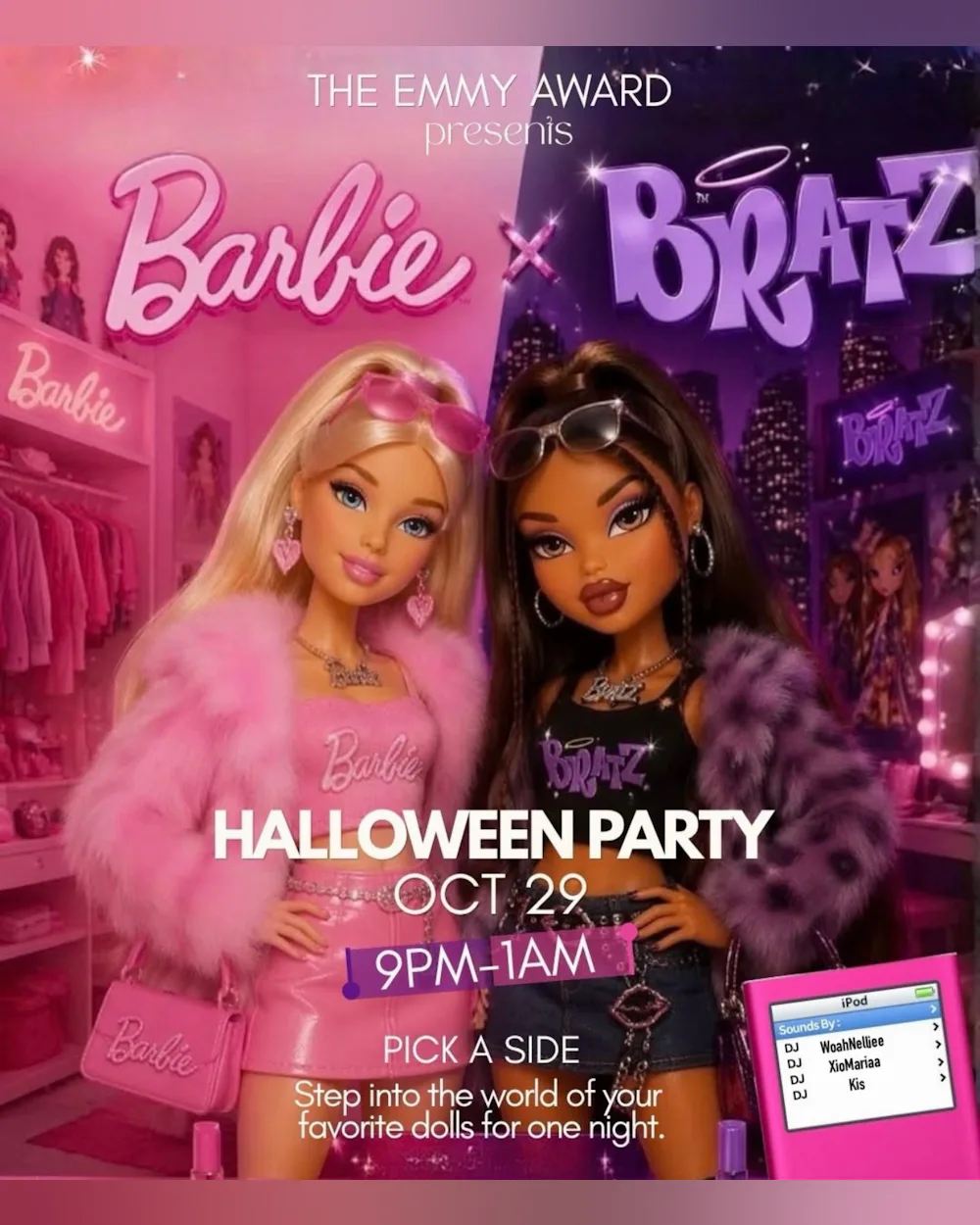 BARBIE vs. BRATZ HALLOWEEN PARTY x Mr. Ivy Thursday Night