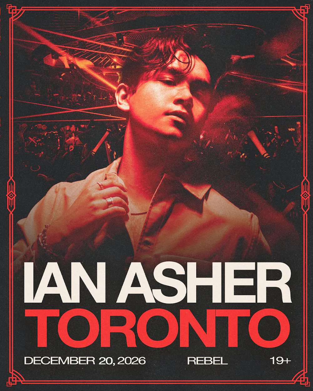 IAN ASHER - SECOND SHOW ADDED