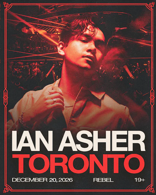 IAN ASHER - SECOND SHOW ADDED
