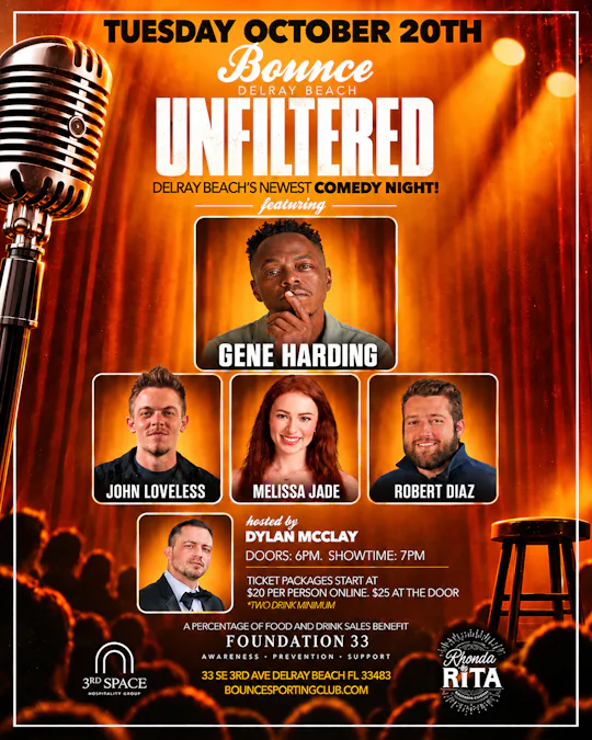 Bounce Unfiltered: Comedy Night
