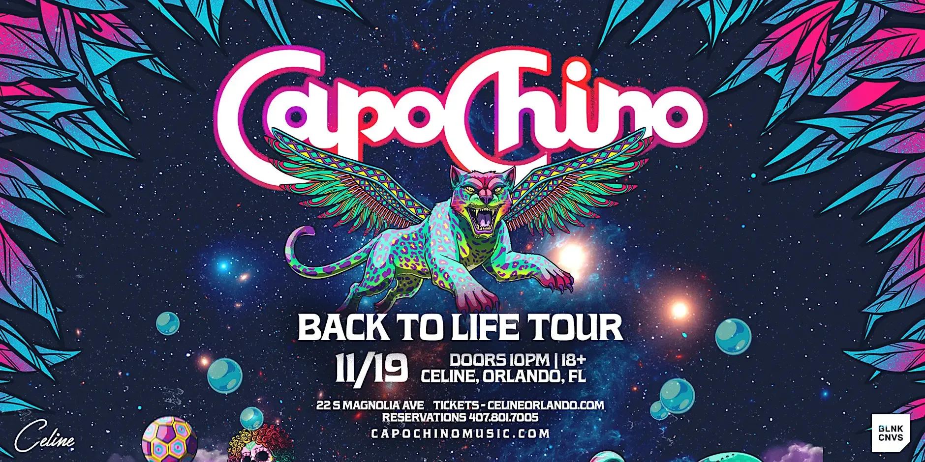 CAPOCHINO - BACK TO LIFE TOUR