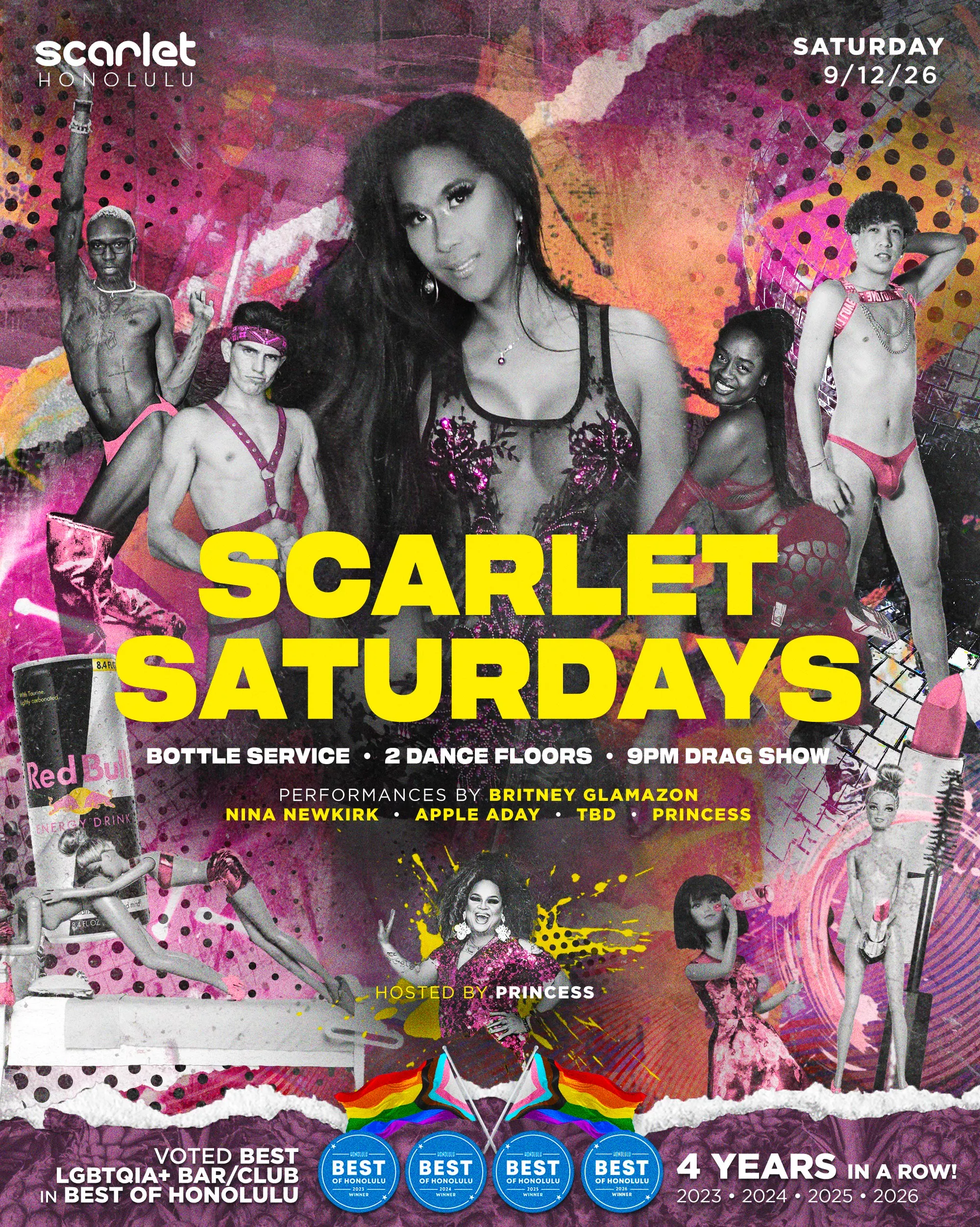Scarlet Saturdays!