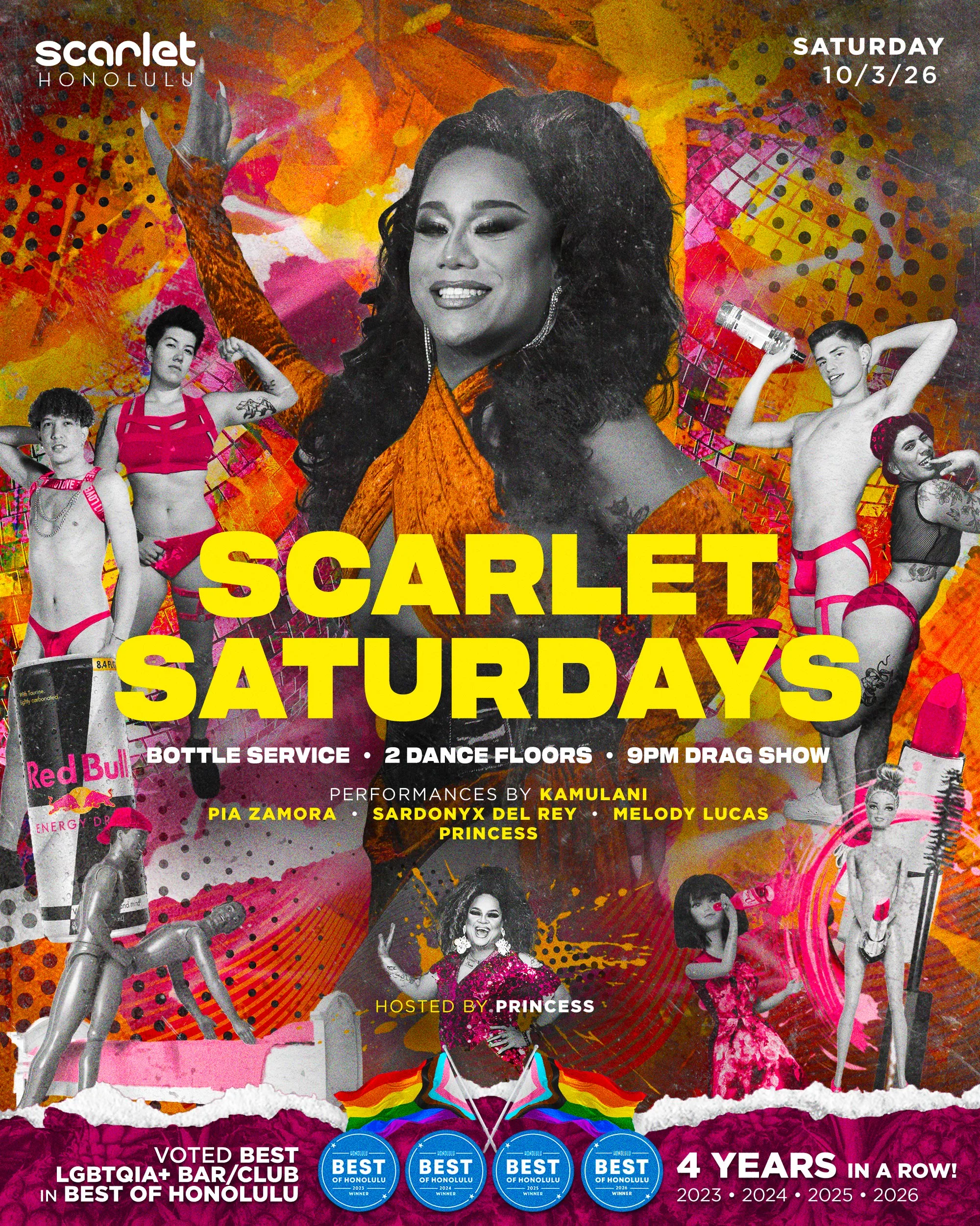 Scarlet Saturdays!