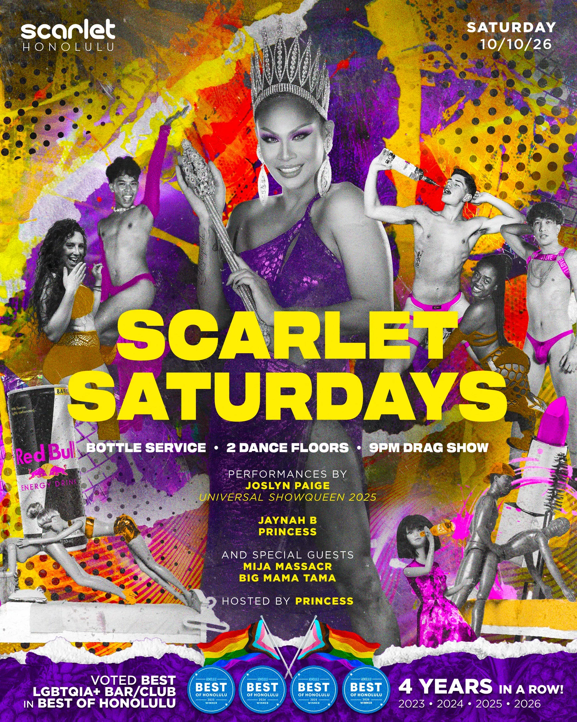 Scarlet Saturdays!
