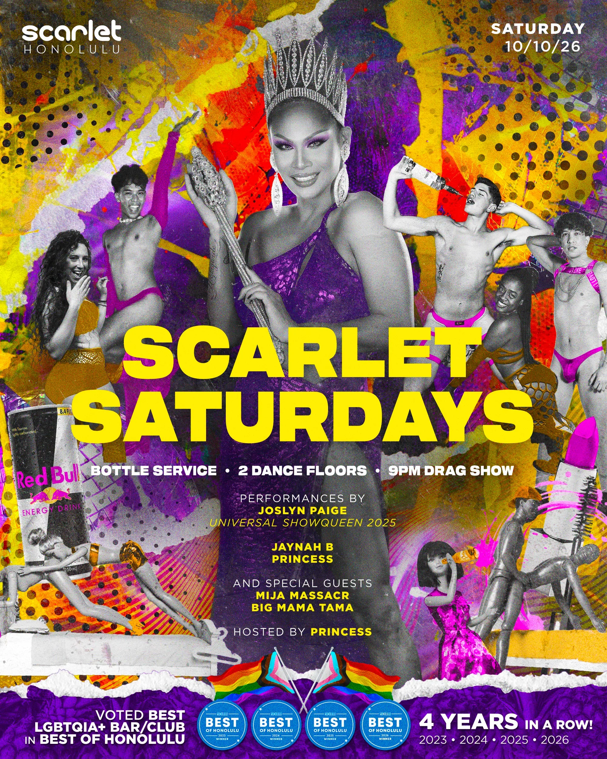 Scarlet Saturdays!
