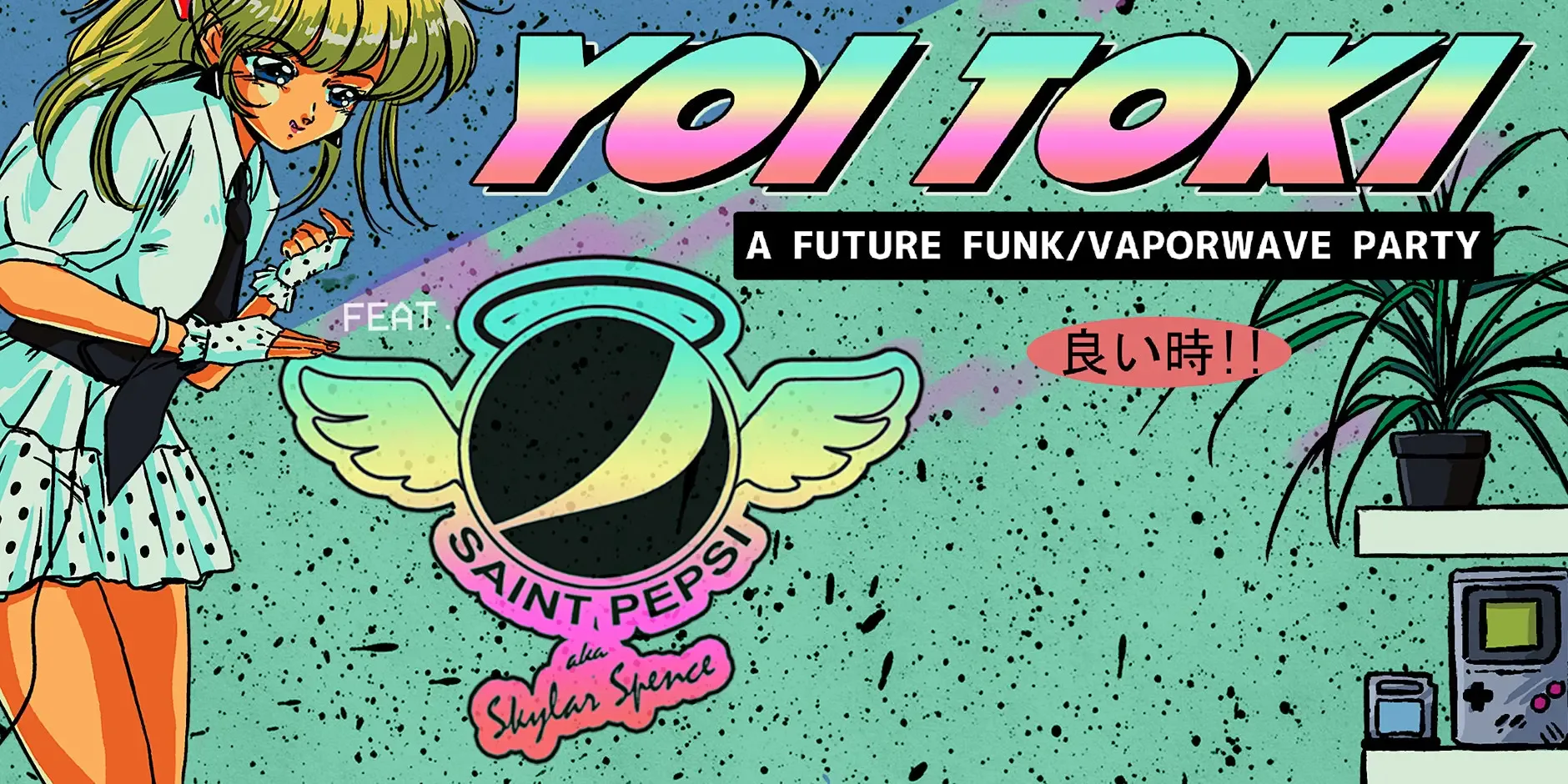 Yoi Toki - A Future Funk/Vaporwave Party feat. Saint Pepsi