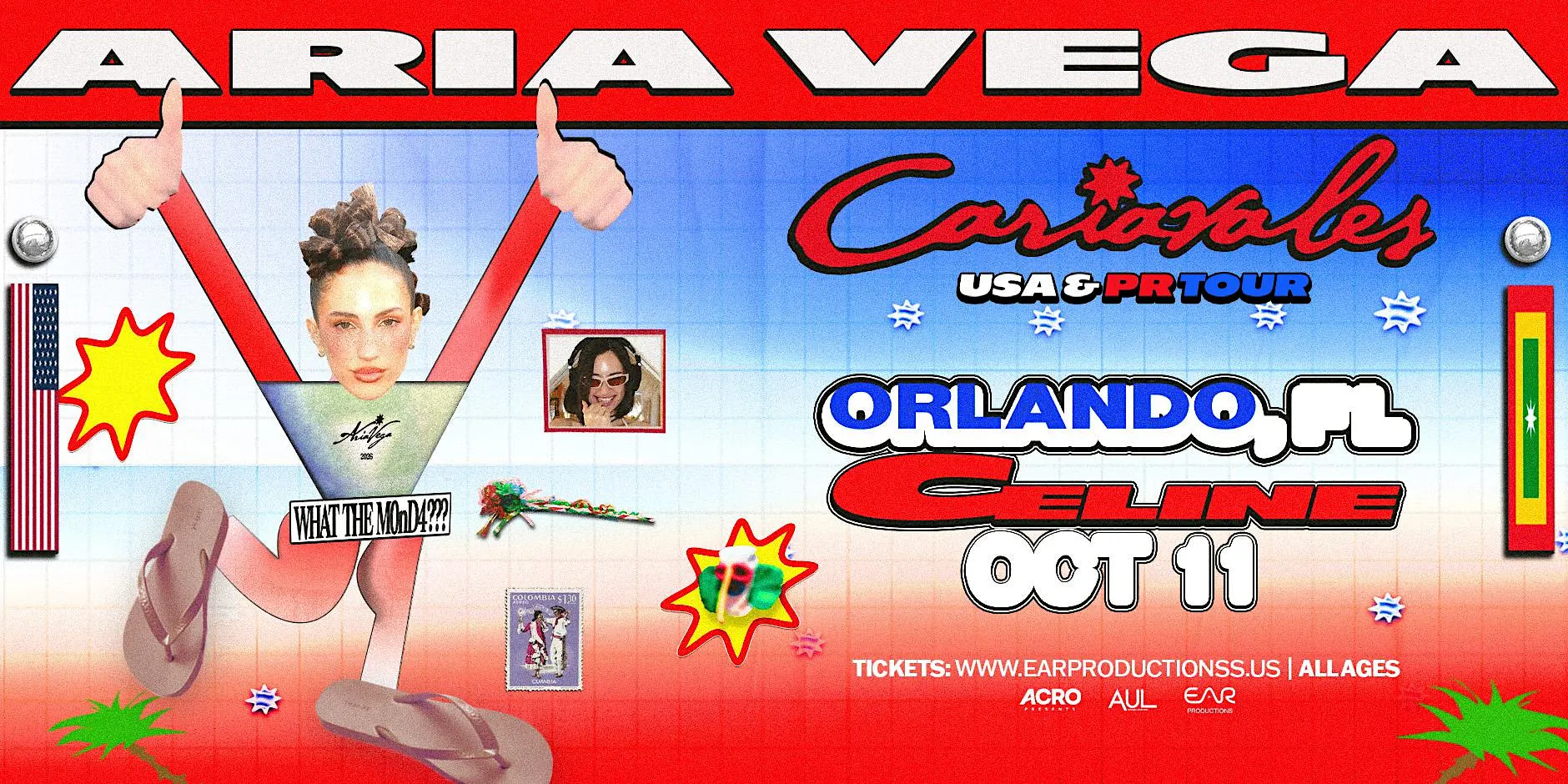 Aria Vega Presents: Cariavales USA & PR TOUR