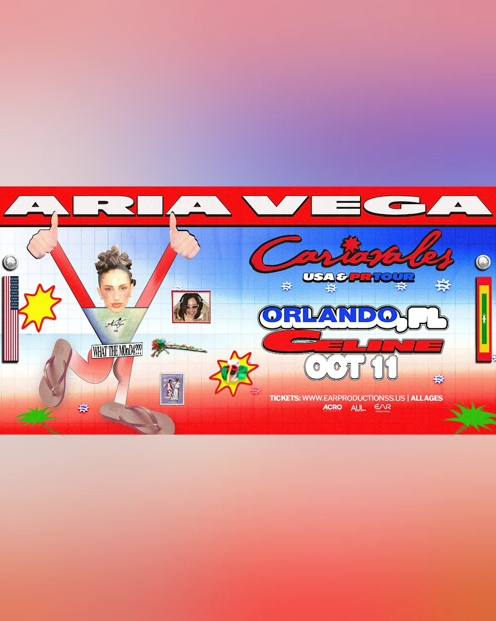 Aria Vega Presents: Cariavales USA & PR TOUR