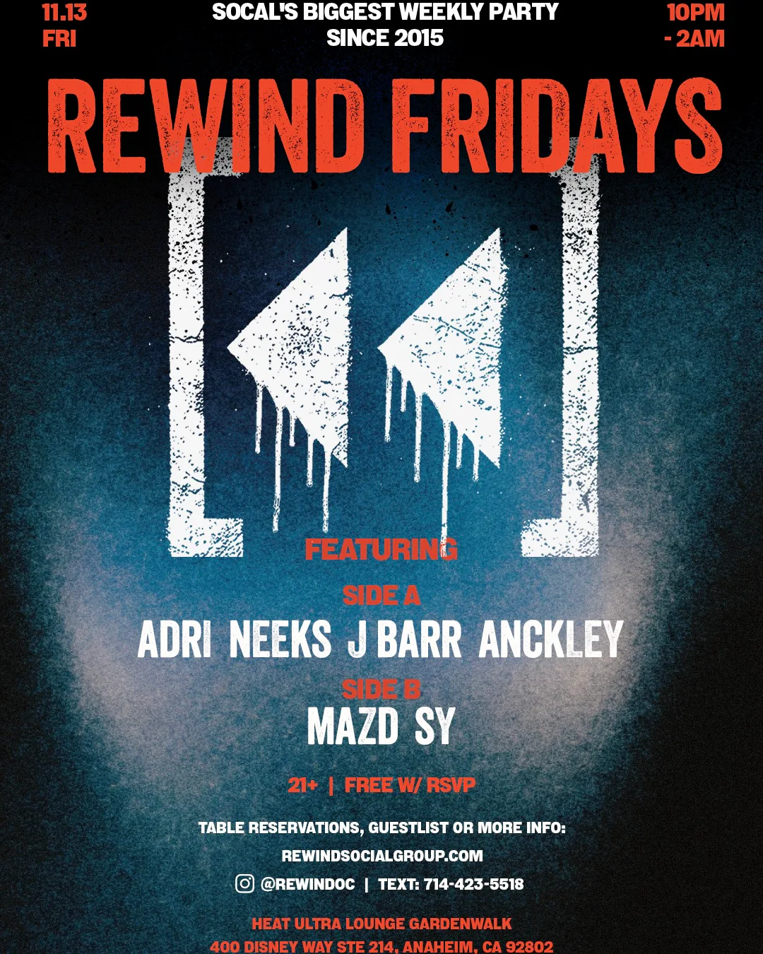 REWIND FRIDAYS | Heat Ultra Lounge