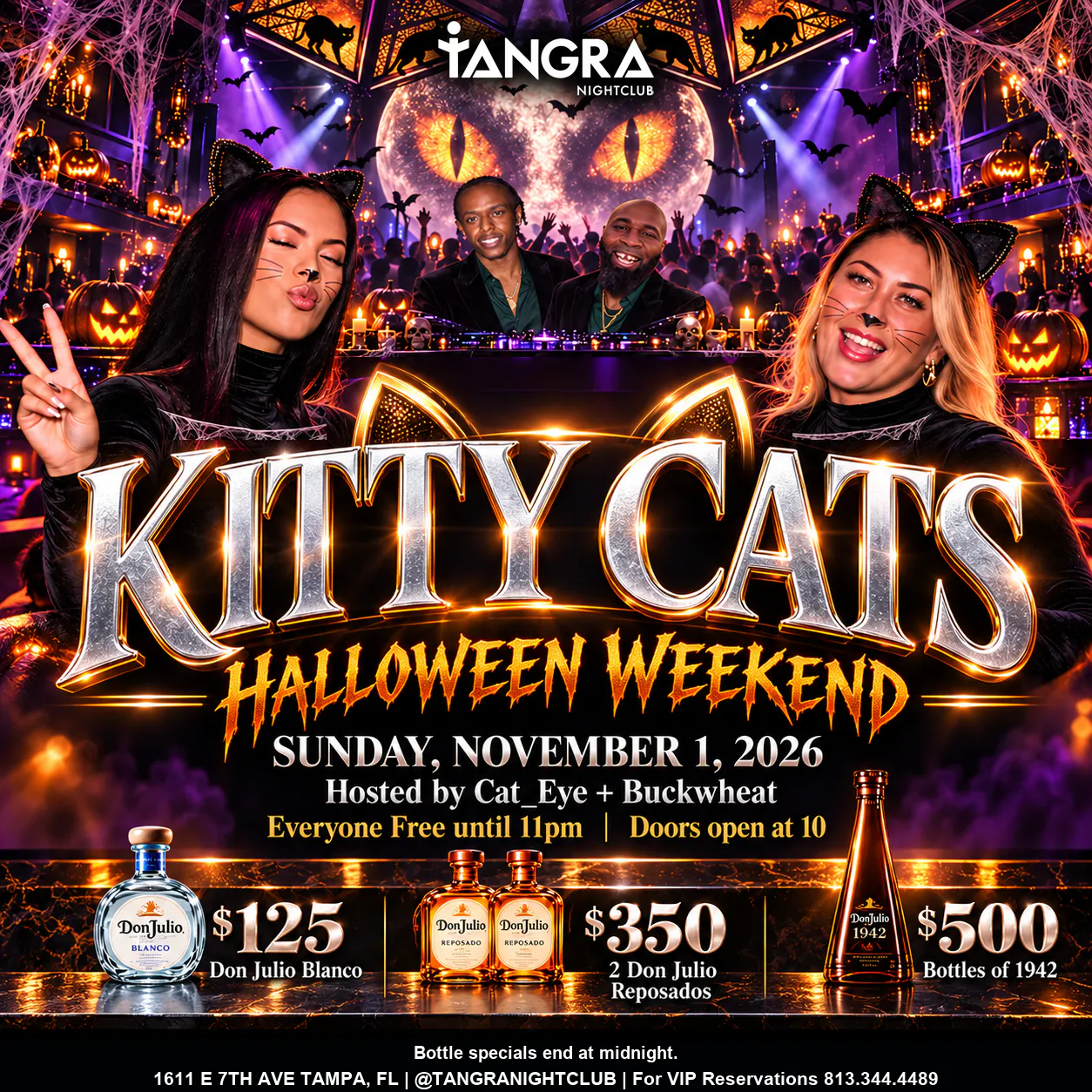 Kitty Cats Halloween Weekend