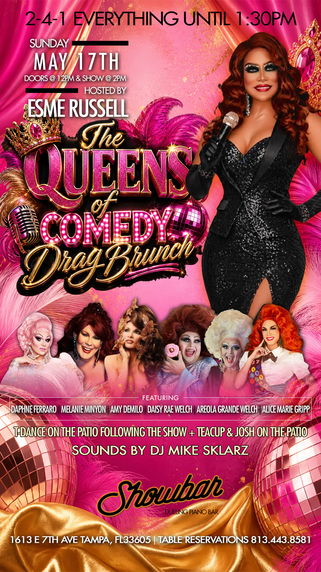 The Queens of Comedy Drag Brunch - 5/17/26