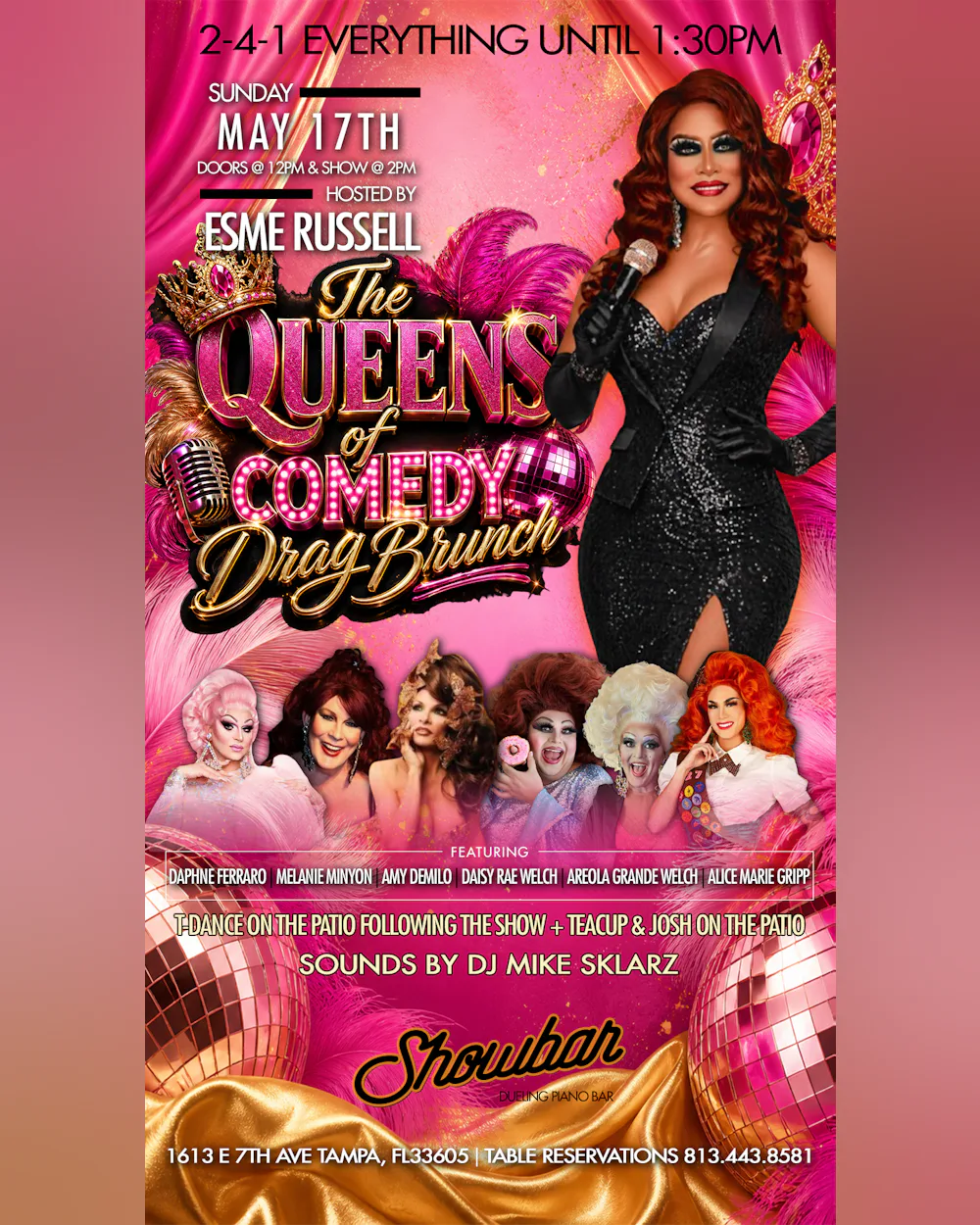 The Queens of Comedy Drag Brunch - 5/17/26