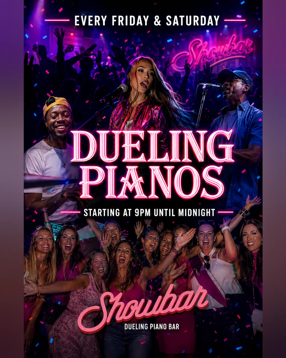 Dueling Pianos (Friday) - 7/10/26