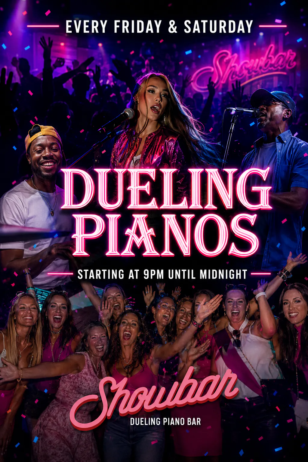 Dueling Pianos (Saturday) - 7/11/26