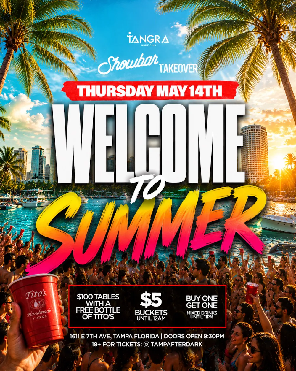 Showbar Takeover: Welcome to Summer - 5/14/26