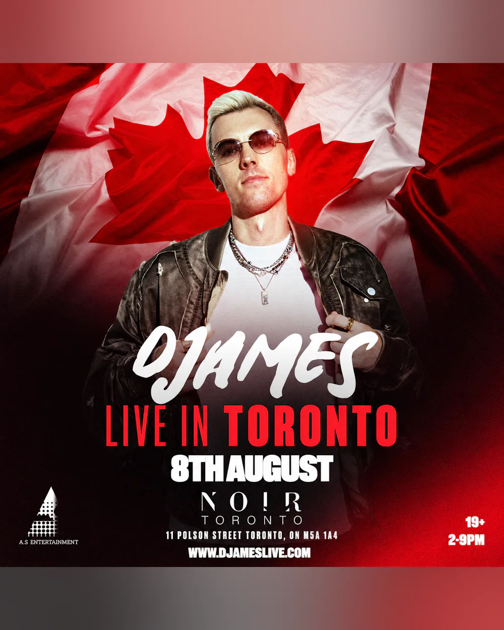 DJAMES LIVE IN TORONTO