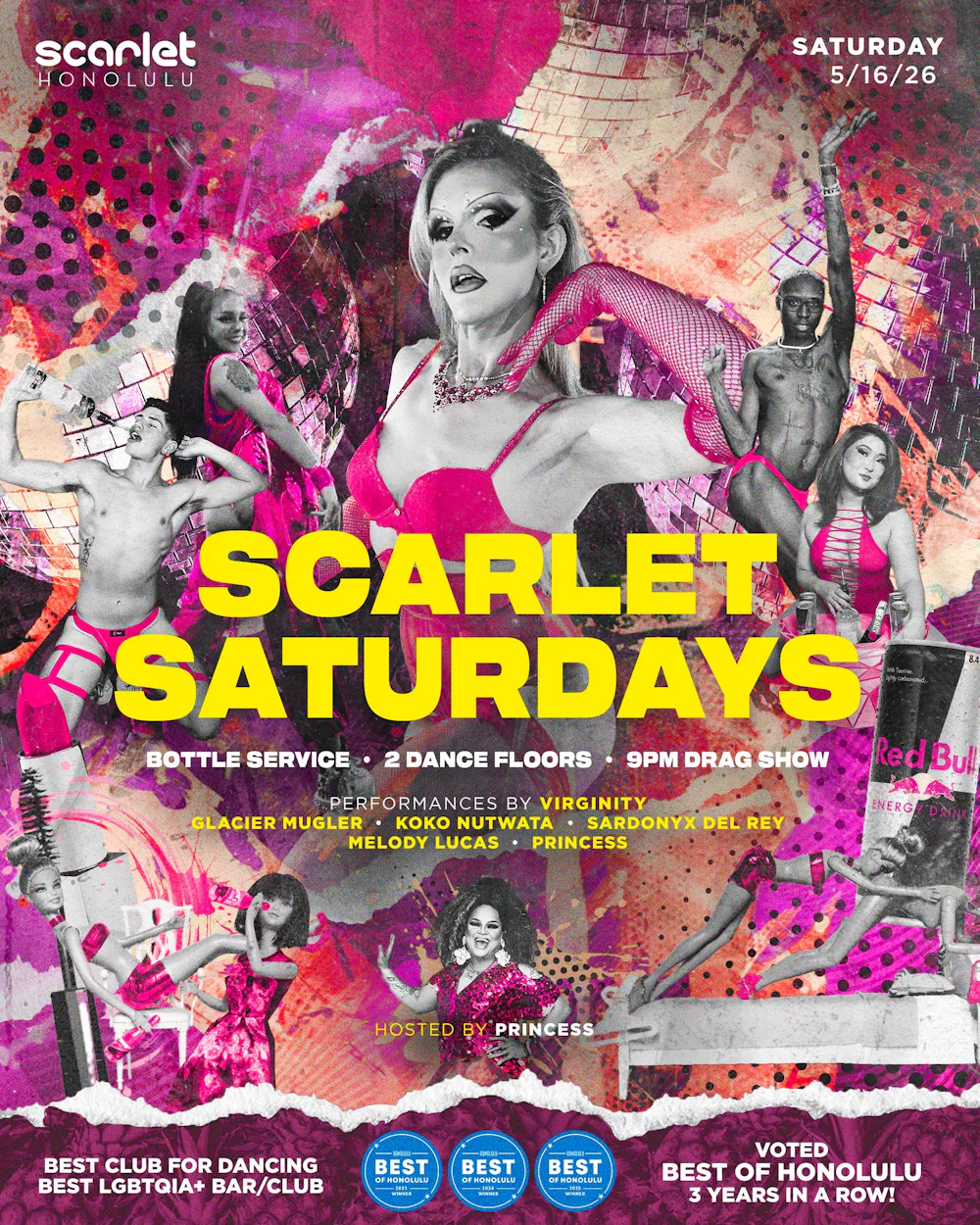 Scarlet Saturdays!