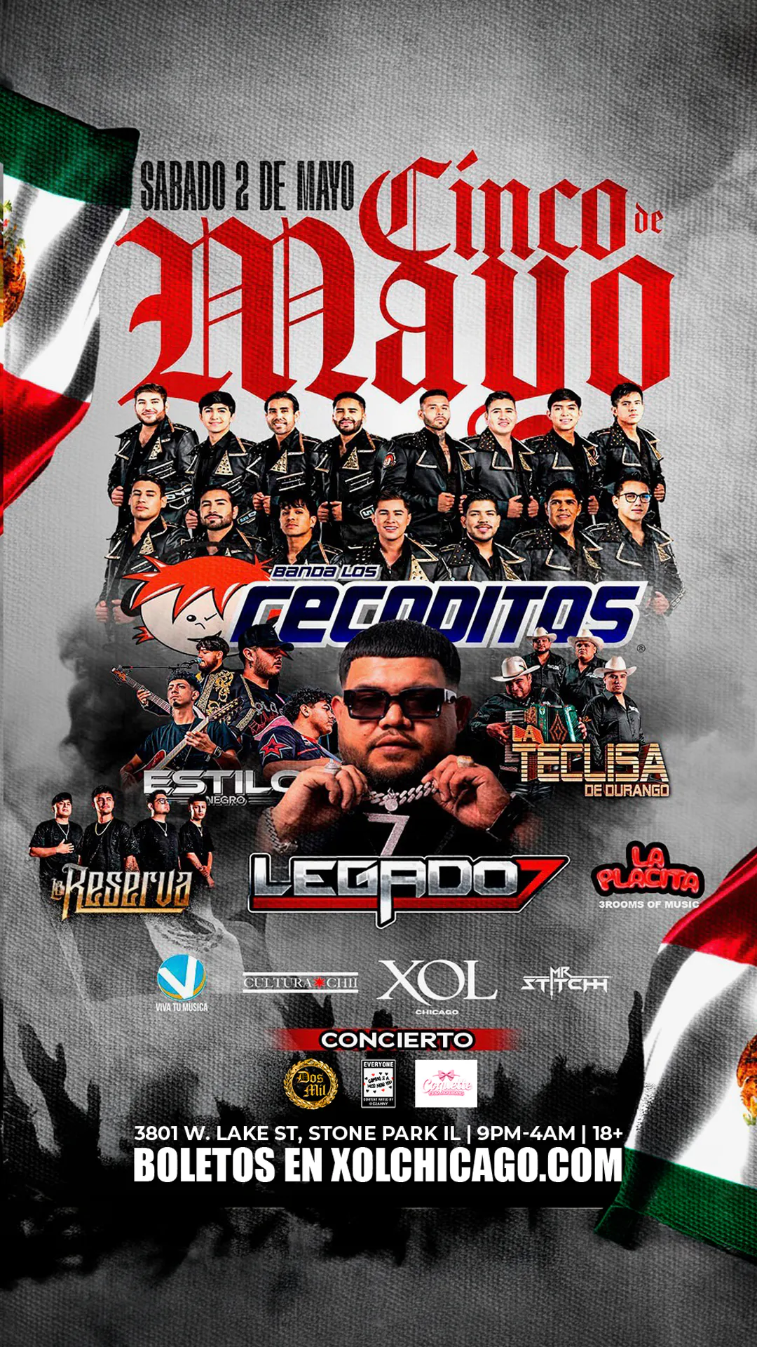Banda Los Recoditos & Legado 7 (CONCERT)