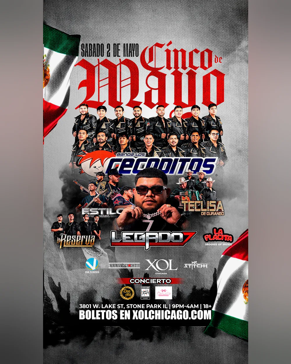 Banda Los Recoditos & Legado 7 (CONCERT)