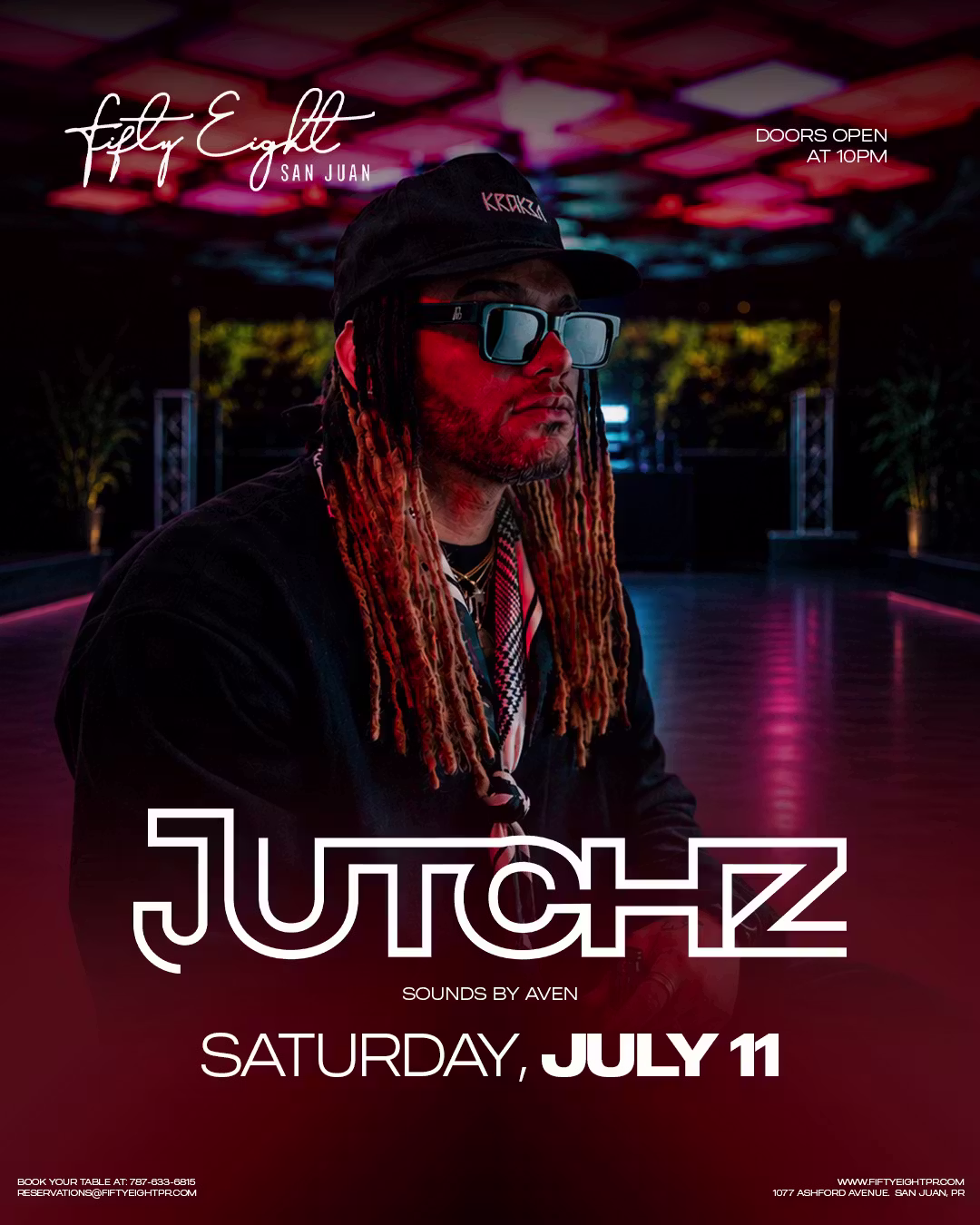 SATURDAY 07/11 | JUTCHZ