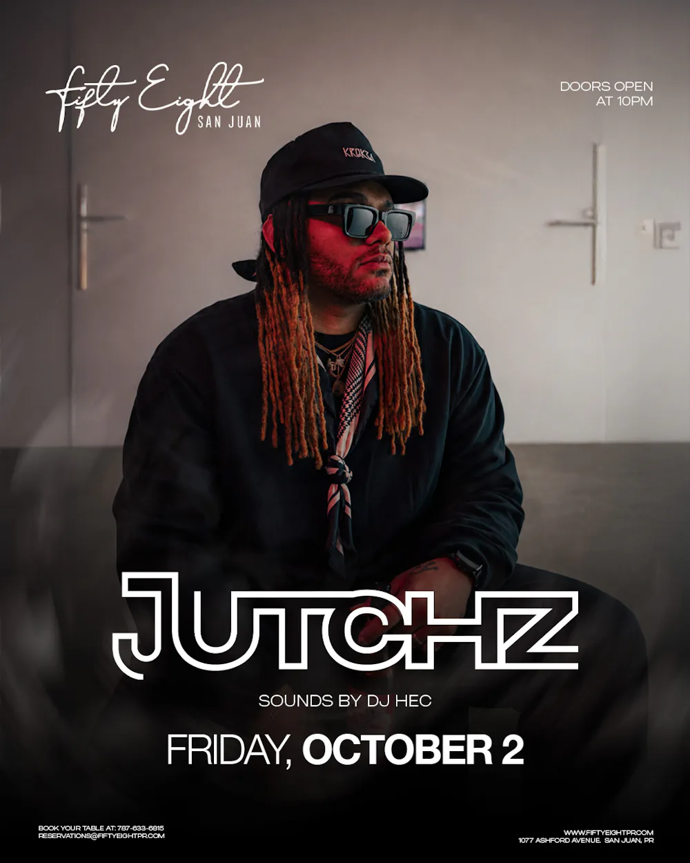 FRIDAY 10/02 | JUTCHZ| SOUNDS BY DJ HEC