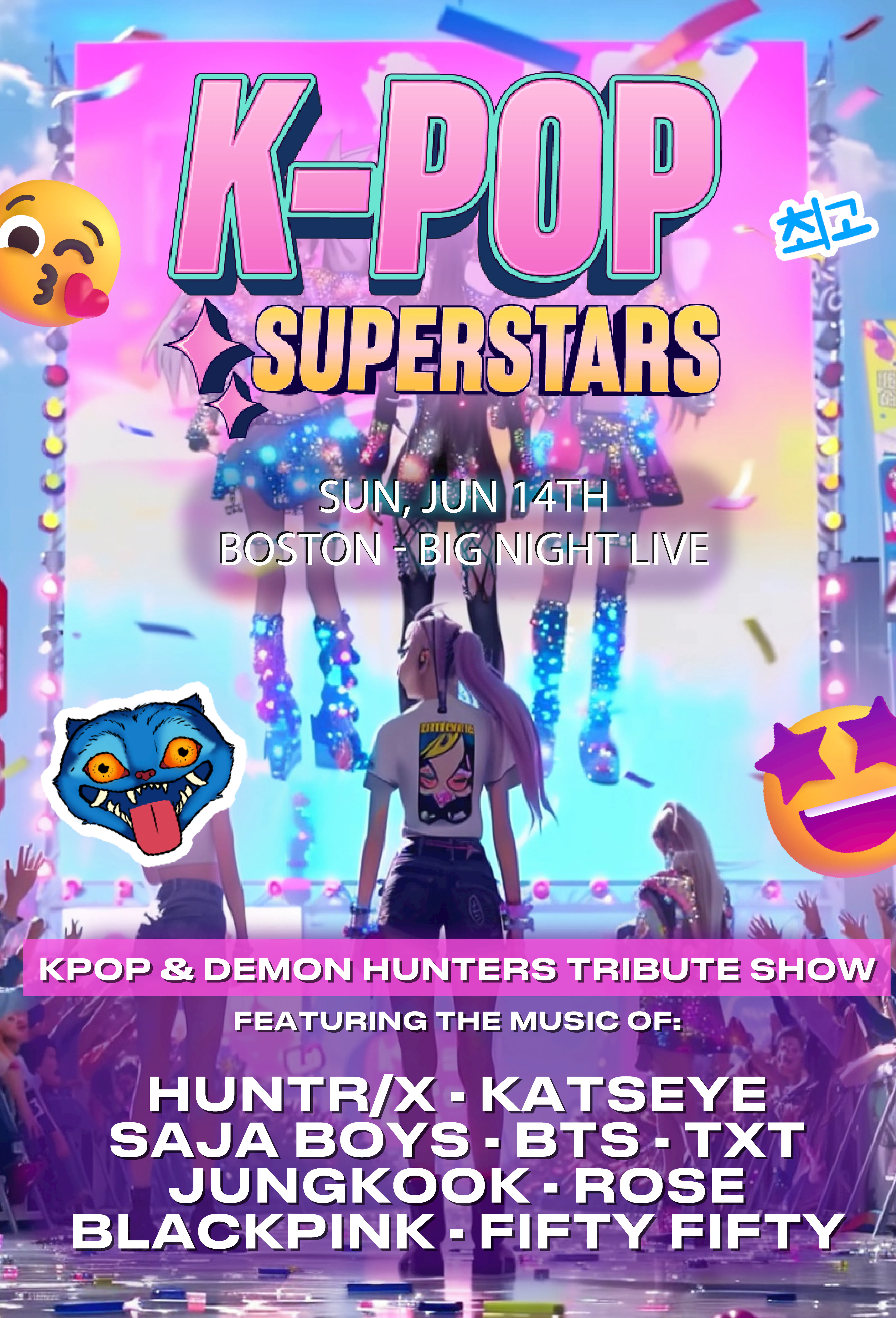 KPop Superstars at Big Night Live