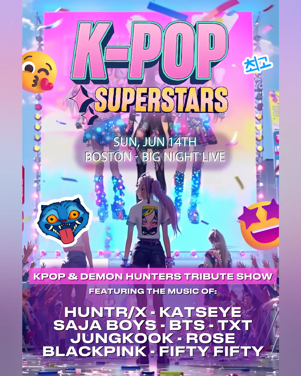 KPop Superstars at Big Night Live