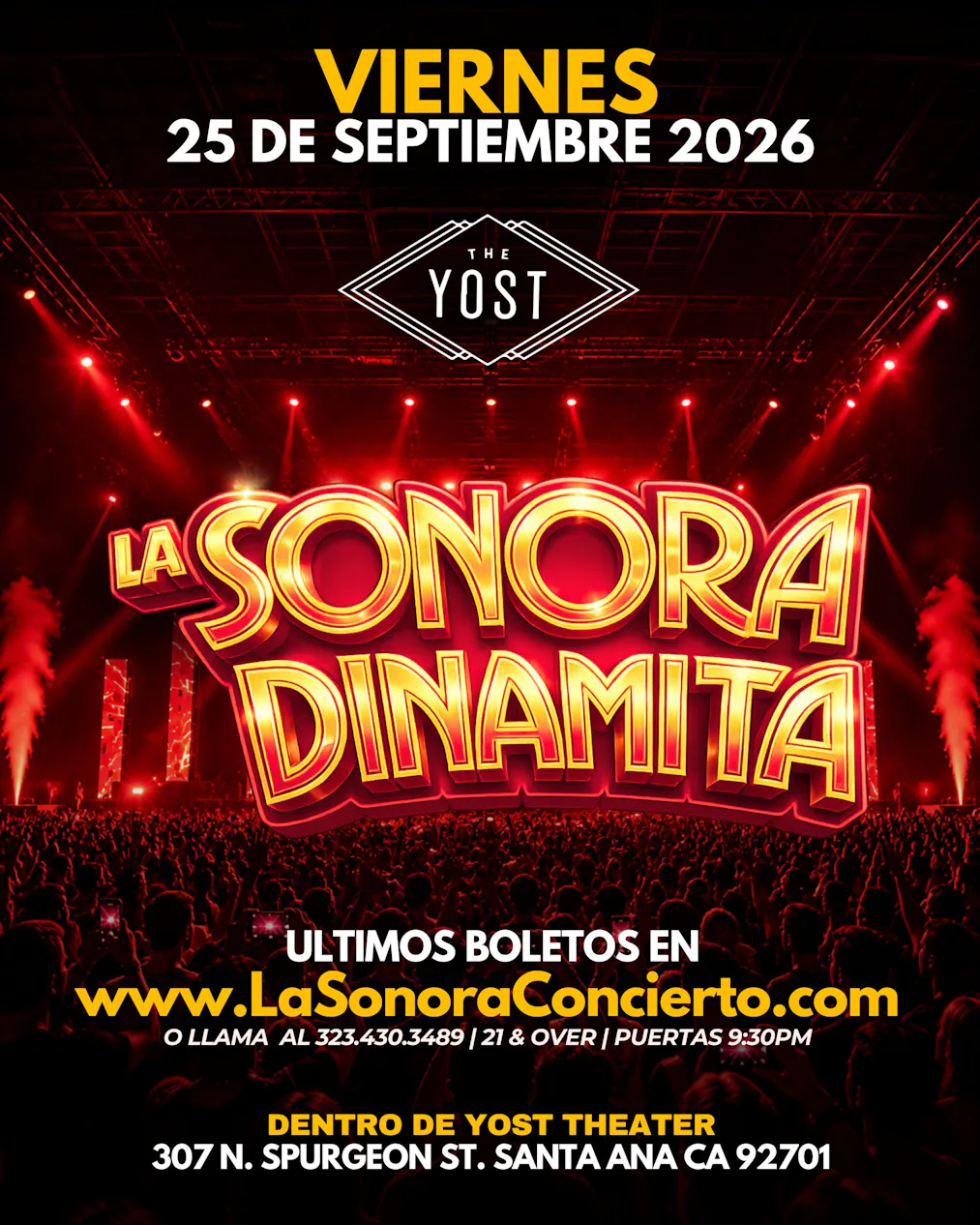 LA SONORA DINAMITA LIVE!