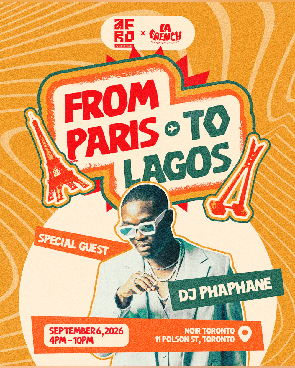 From Paris to Lagos