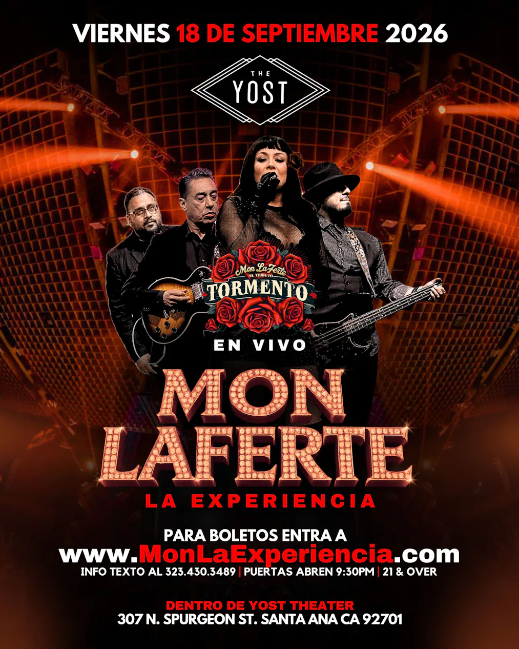 La Experiencia MON LAFERTE con Tormento!