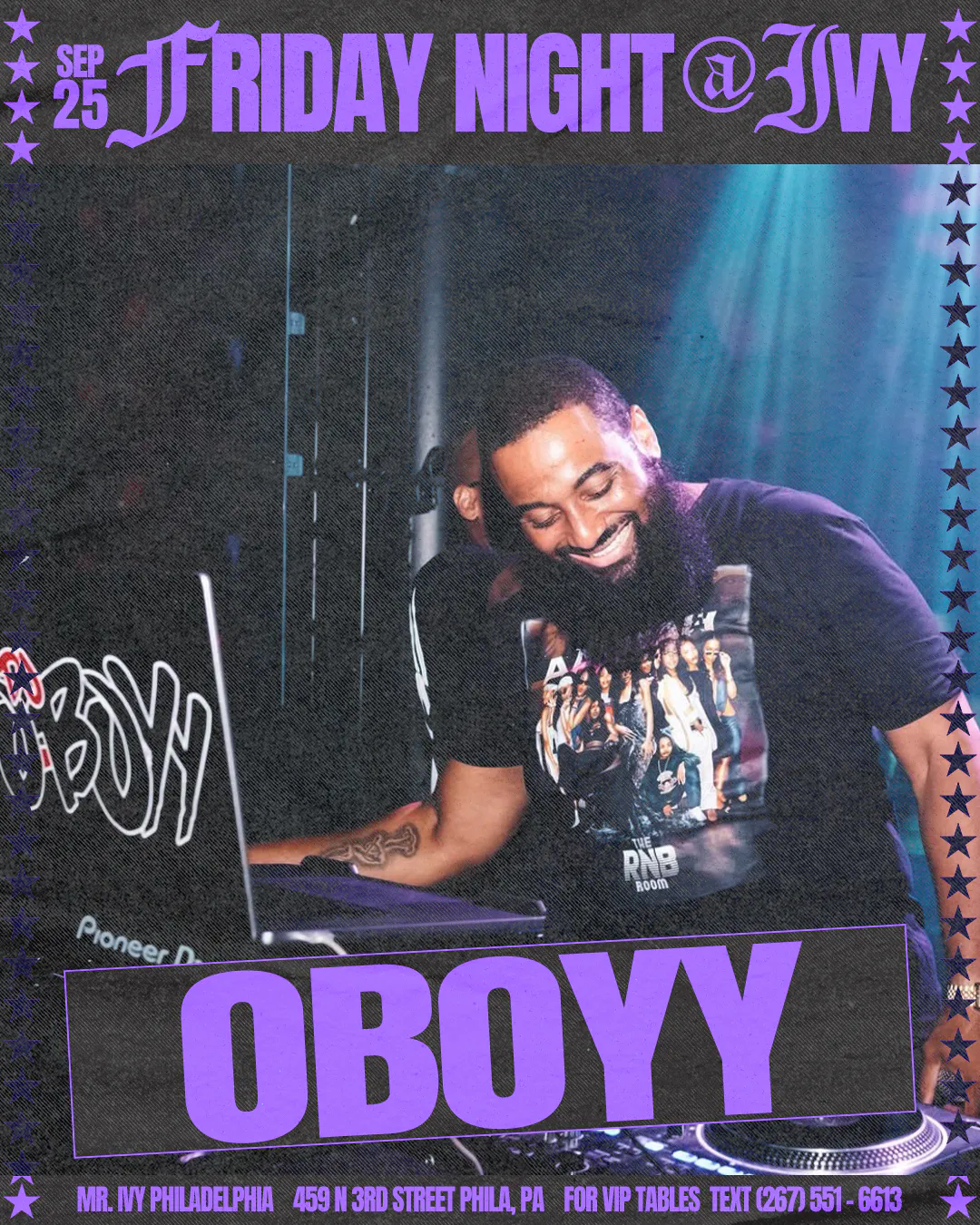 DJ OBOYY x Mr. Ivy Friday Night