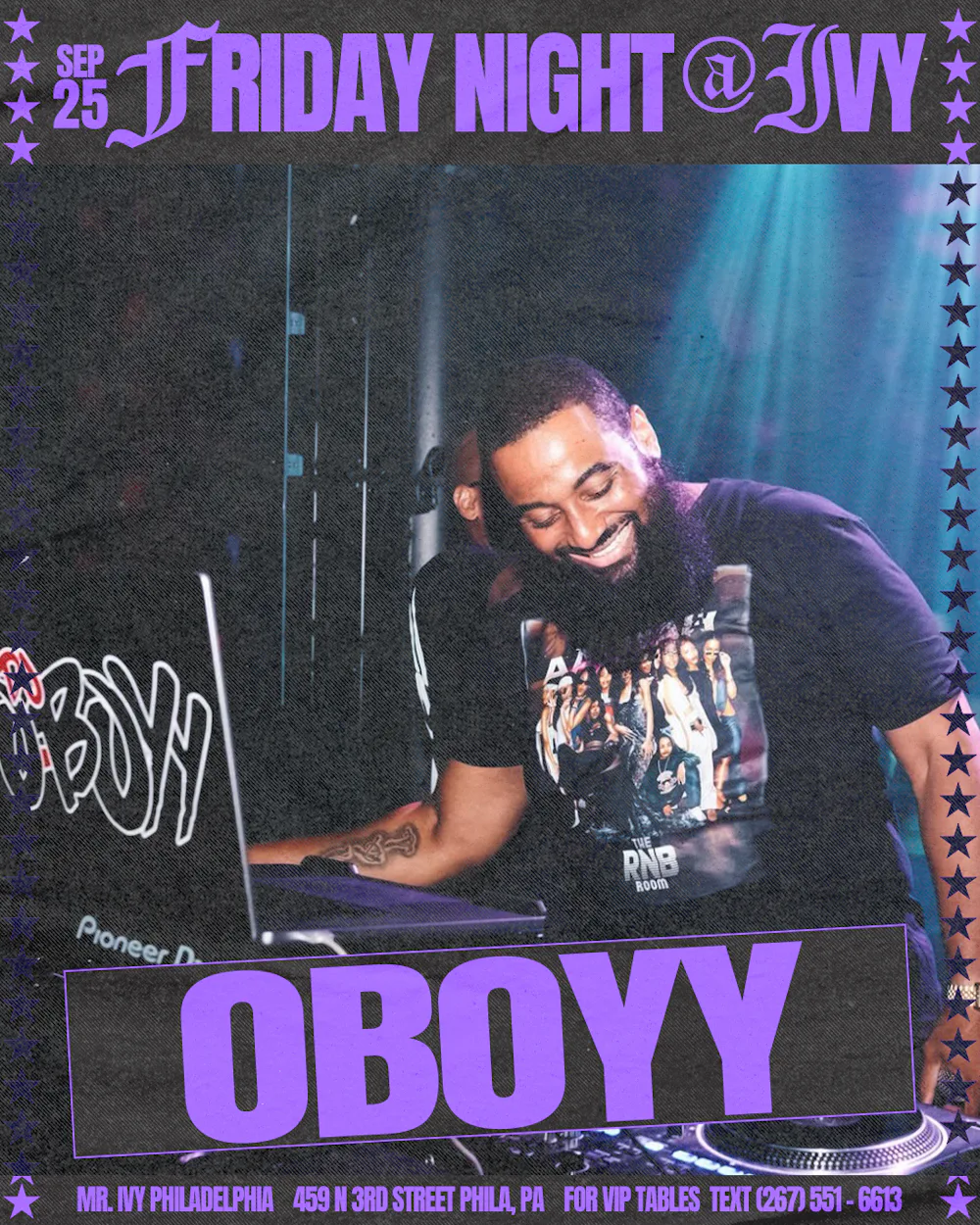 DJ OBOYY x Mr. Ivy Friday Night