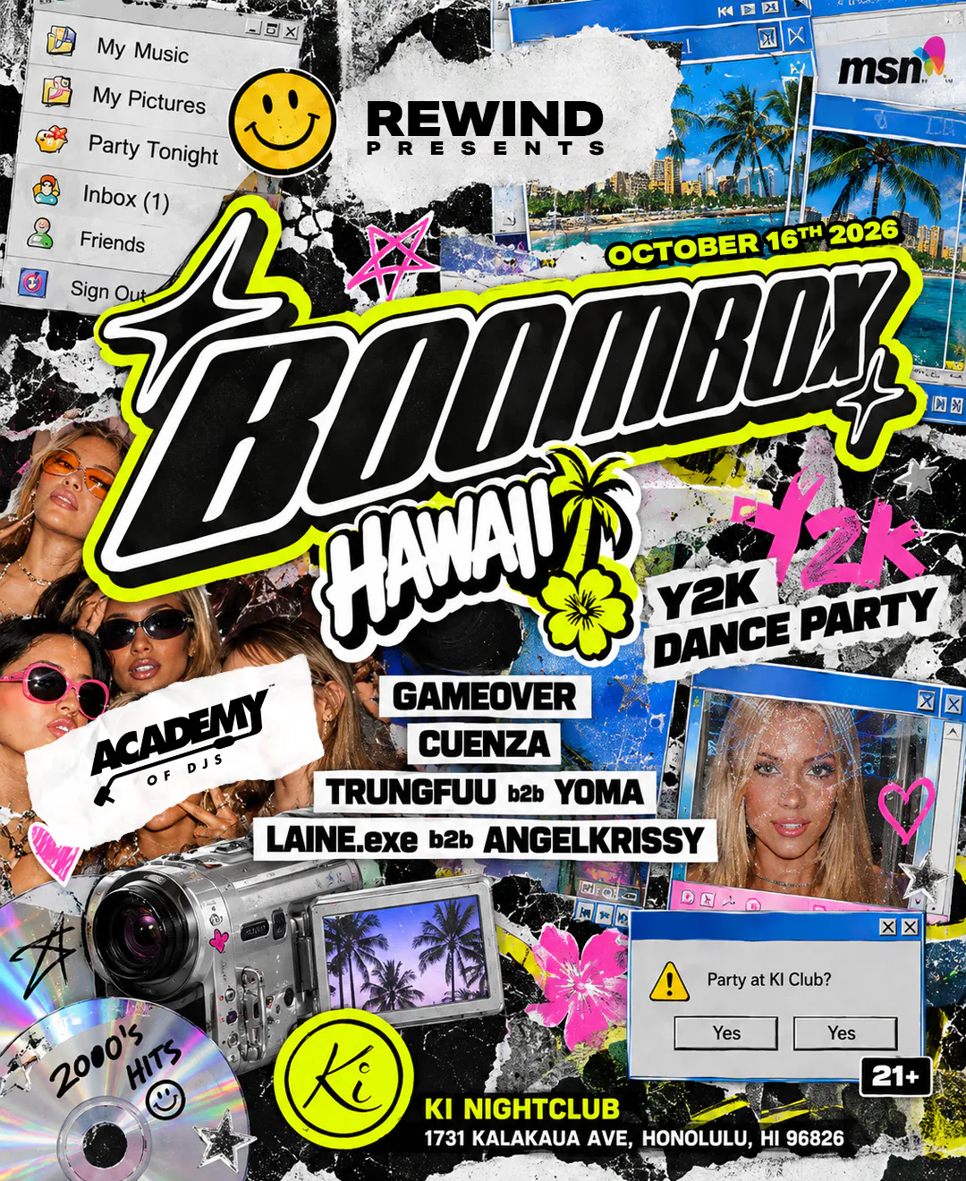 BOOMBOX · Pop & Y2K Dance Party | Ki Club